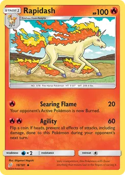 Rapidash #18, Team Up