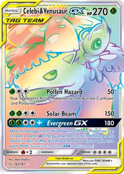 Celebi & Venusaur-GX #182, Secret