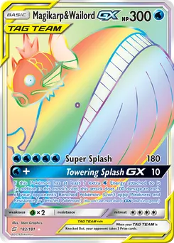 Magikarp & Wailord-GX #183, Secret