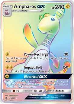 Ampharos-GX #185, Secret