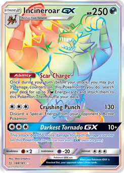 Incineroar-GX #188, Secret
