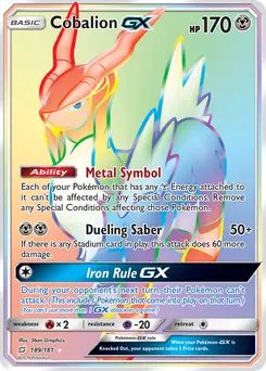 Cobalion-GX #189, Secret
