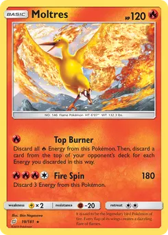 Moltres #19, Cosmos Exclusive