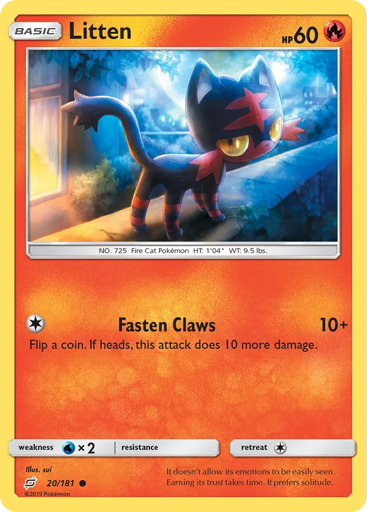 Litten #20, Team Up