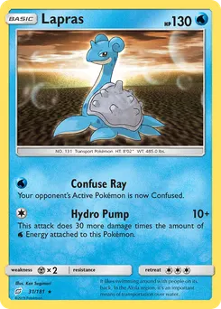 Lapras #31, Reverse Foil