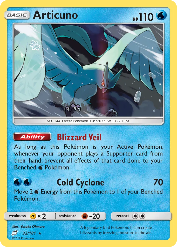 Articuno #32, Team Up
