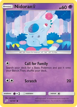 Nidoran ♀ #54, Team Up