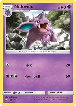 Nidorino #58, Team Up