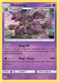Nidoking #59, Team Up
