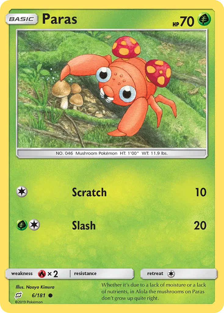 Paras #6, Team Up Reverse Foil