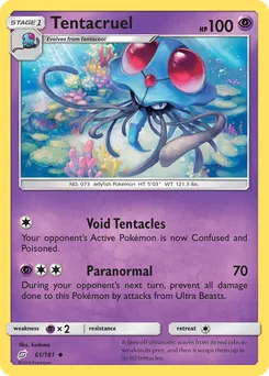 Tentacruel #61, Team Up