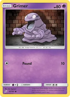 Grimer #62, Team Up