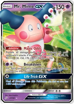Mr. Mime-GX #67, Standard