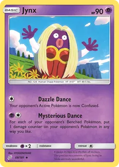 Jynx #68, Reverse Foil