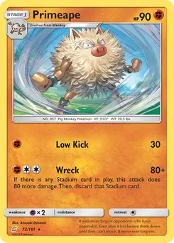 Primeape #72, Team Up