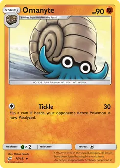 Omanyte #75, Team Up