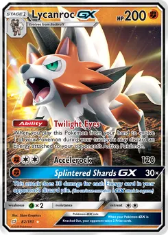 Lycanroc-GX #82, Standard