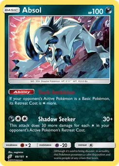 Absol #88, Standard