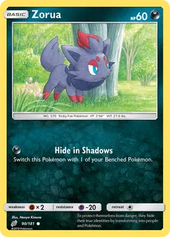 Zorua #90, Team Up