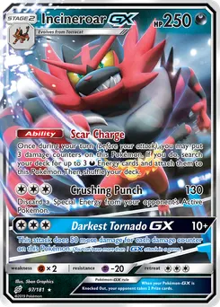 Incineroar-GX #97, Standard