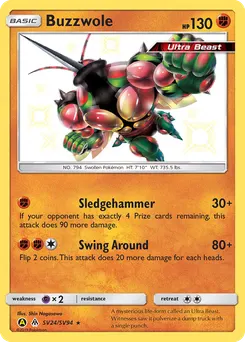 Buzzwole #SV24, Standard