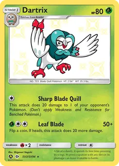 Dartrix #SV3, Standard