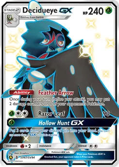 Decidueye-GX #SV47, Standard