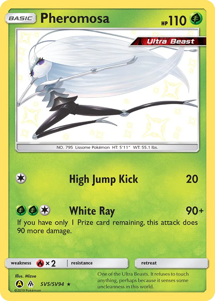 Pheromosa #SV5, Hidden Fates Shiny Vault