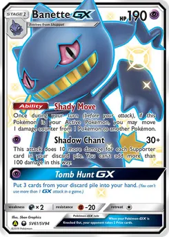 Banette-GX #SV61, Standard