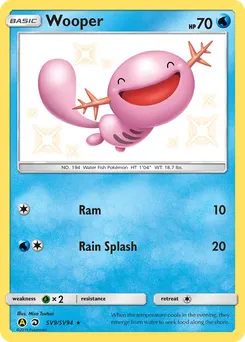 Wooper #SV9, Standard