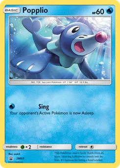 Popplio #SM03, Alola Collection