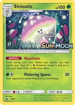 Shiinotic #SM10, Sun & Moon Prerelease