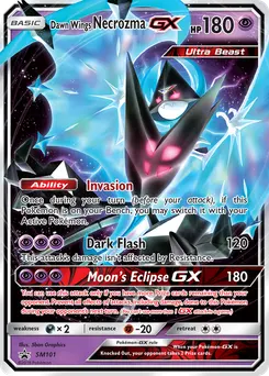 Dawn Wings Necrozma-GX #SM101, Necrozma Prism Tin