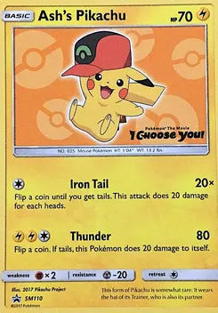 Ash's Pikachu #SM110, I Choose You!