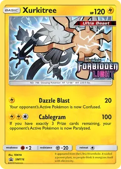 Xurkitree #SM116, Forbidden Light Prerelease