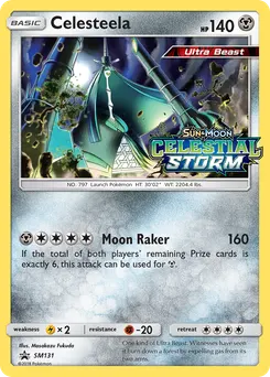 Celesteela #SM131, Celestial Storm Prerelease-Staff
