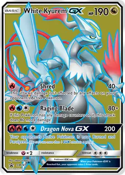 White Kyurem-GX #SM141, Dragon Majesty Special Collection