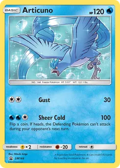 Articuno #SM144, Fall 2018 Collector Chest