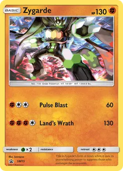 Zygarde #SM15, Zygarde Complete Forme Pin Collection