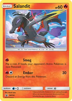 Salandit #SM154, Lost Thunder Single Pack Blister