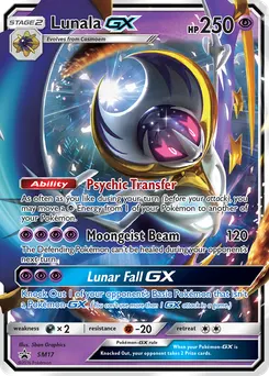 Lunala-GX #SM17, Legends of Alola Tins