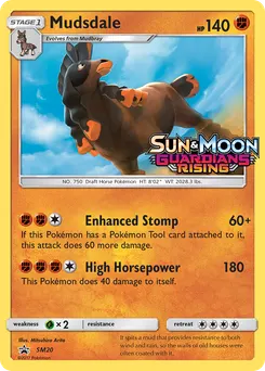 Mudsdale #SM20, Guardians Rising Prerelease