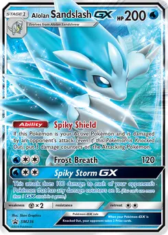 Alolan Sandslash-GX #SM236, GX Box