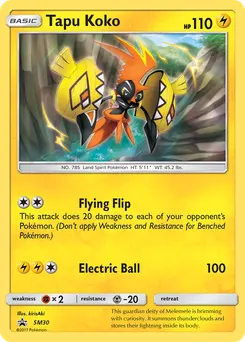 Tapu Koko #SM30, Tapu Koko Figure Collection