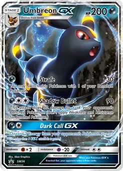 Umbreon-GX #SM36, Umbreon GX Premium Collection