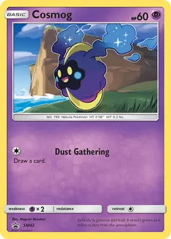Cosmog #SM42, Burning Shadow Three Pack Blisters