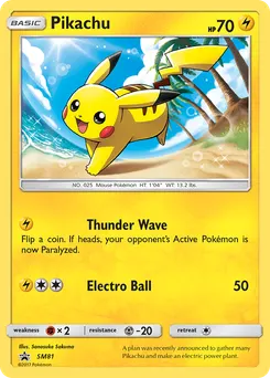 Pikachu #SM81, Shining Legends Super Premium Collection