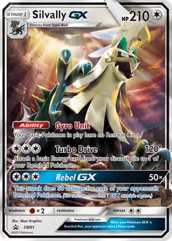Silvally-GX #SM91, Shiny Silvally GX Box