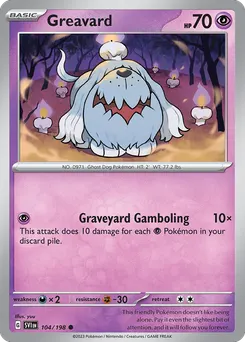 Greavard #104, Reverse Holo