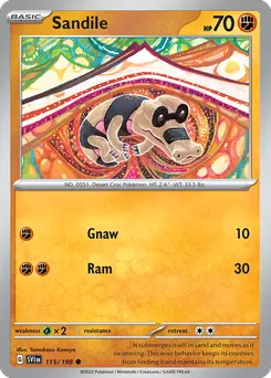 Sandile #115, Reverse Holo